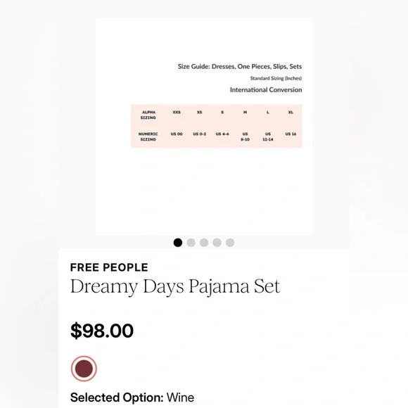 Free People Dreamy Floral Pajama Set in Pink and Brown - Picture 7 of 7